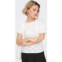 ONLY Kurzarmshirt ONLNEW SMILLA LIFE S/S PUFF TOP JRS