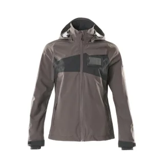 MASCOT Damen Hard Shell Jacke ACCELERATE Dunkelanthrazit / Schwarz 5XL - 18011-249-1809-5XL