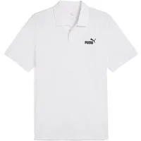 PUMA Poloshirt ESS NO 1 LOGO PIQUE POLO Regular Fit, Kurzarm, gerippter Kragen