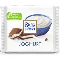 Ritter SPORT Schokolade, Ritter Sport Joghurt gefüllte Vollmilchschokolade mit Joghurt 100g