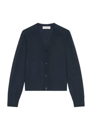 Marc OPolo Casual - Gestrickter Cardigan blau - Gr. - S