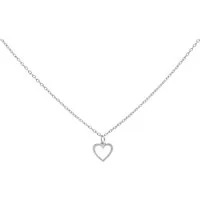 Wildcat Kette mit Anhänger Little Heart Kette - Silber, Chirurgenstahl 316L - wasserfest, langlebig, hautverträglich