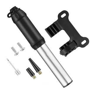 WOTI 150PSI Aluminum Alloy Air Pump High-Pressure Power Waterproof 106g Lightweight Mini Hand Pump for Bike Football Air