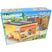 Playmobil® Playmobil City Life Garage mit Fahrradstellplatz 9368 Spielbausteine, (9368)