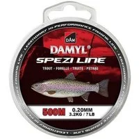DAM Fishing Angelschnur Monofile Angelschnur Forelle - Damyl Spezi Line 500m Lifter Lure