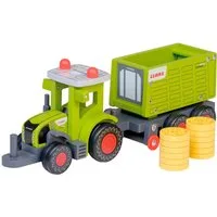 Happy People Spielzeug-Traktor CLAAS Kids Axion 870, aus Holz, mit Kipper