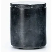 houseproud Aufbewahrungsdose Marquina Kosmetikdose, schwerer Marmor mit Deckel