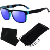 Trizand Sonnenbrille Polarisierte Sonnenbrille UV 400 (Spar-Set, 1-St., Augenschutz, sehr leicht) mit verspiegelten Gläsern