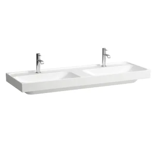 LAUFEN Doppelwaschtisch MEDA 460x1300x160 H8141120001111