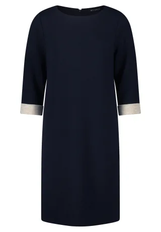 Betty Barclay - Jerseykleid dark blue/beige - Gr. - 36