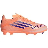 adidas Performance F50 League FG/MG (Kunstrasen, für feste Böden) orange/blau Jungen Fußballschuh