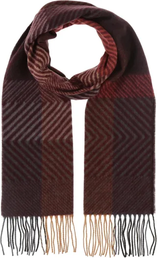 COMMANDER Finest Clothing - Cashmink Schal 30/180 wine