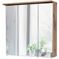 Schildmeyer Spiegelschrank Profil 16, Spiegelschrank, Made in Germany, B: 70 cm Solide Verarbeitung - Dieses Produkt ist in Deutschland gefertigt