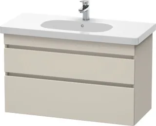 Duravit DuraStyle Waschtischunterbau wandhängend Taupe Matt 1000x453x610 mm - DS648509191 DS648509191