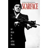 PYRAMID Poster Scarface Poster Al Pacino Say Hello To My Little Friend 61 x 91,5 cm