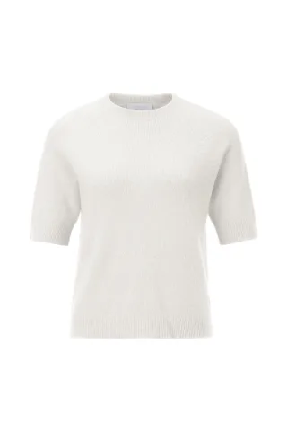 Rich & Royal - Seamless Crew Short Sleeve pearl white - Gr. - M