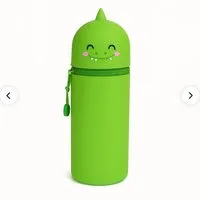 ZUKUNFTSENKEL Federmäppchen Etui Silikon Kinder Mäppchen, (Stiftebox für Schule Büro & Kindergarten, (Pinguin, Panda, Dino, Bär, Katze, Biene), Ausziehbares Federmäppchen mit Tier Design