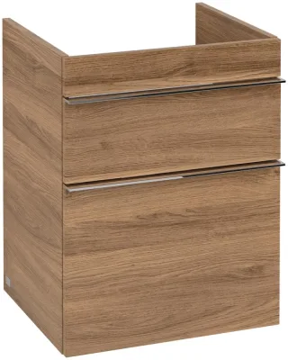 Villeroy & Boch Venticello Waschbeckenunterschrank, 2 Auszüge, 466 x 590 x 400 mm, Kansas Oak / Kans A92201RH