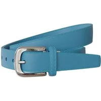 KMISSO Ledergürtel Damen Spalt Leder Gürtel 30mm Sommer Farben Silberne Schließe 30696 (1-St) im eleganten Look
