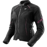 Rebelhorn Motorradjacke Jax wasserdichte Damen Motorrad Textiljacke Rückenprotektor enthalten,Verbindungsreißverschluss,Ellenbogenpro