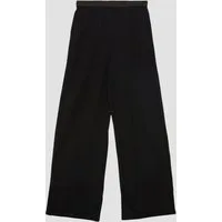 s.Oliver Leggings Leggings Wide Leg Hose aus Interlockjersey mit elastischem Bund