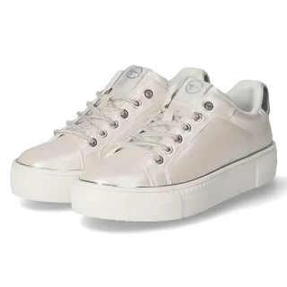 Tamaris Sneaker Low - Gr. 37 - Weiß - Synthetik
