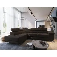 Masseno Ecksofa SELVA mit Schlaffunktion L-Form, Sofa mit Bettkasten
