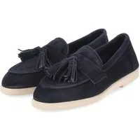 Kaerlek Kaerlek OLGA_2 BLU Damen Rauleder blue Slipper