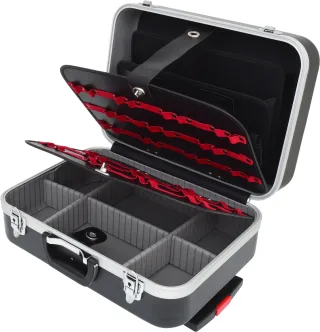 KS Tools ABS Hartschalenkoffer mit Teleskop-Trolly - 850.0530