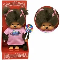 Monchhichi Plüschfigur Mädchen im Lollypop-Outfit 20 cm Monchhichi Puppe Fashion