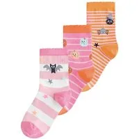 Next Kurzsocken 3er-Pack Söckchen mit Baumwolle, Halloween (3-Paar)