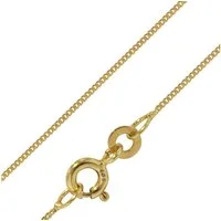 trendor Panzerkette Feine Panzerkette 333 Gold 0,8 mm Längen 36-60 cm