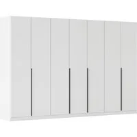 OTTO home Drehtürenschrank Kleiderschrank Schrank Garderobe AGORDO Schlafzimmer (in zwei Griff-Farben, Breiten 91-405 cm, Dekor- oder Hochglanzfront) durchdachte Innenausstattung, in 8 Breiten und 2 Höhen MADE IN GERMANY