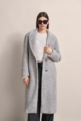 Bugatti Damen Mantel mit leicht überschnittener Silhouette