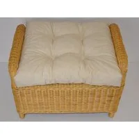 Rattani Sesselauflage Polster Kissen für Rattan Ohrensessel Rattansessel beige