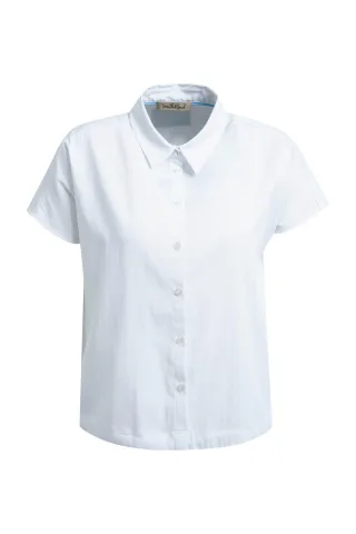 Smith&Soul - Drawstring Hem Blouse white - Gr. - M