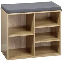 KESPER® Schuhschrank KESPER Schuhschrank mit Sitzkissen, FSC
