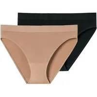 Schiesser Rioslip Classic Seamless (2-St) brazilslip unterhose unterwäsche