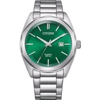 Citizen Quarzuhr BI5110-54X, Herrenuhr Quarz Stahl/Grün