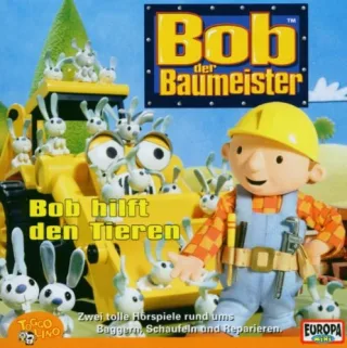 Bob der Baumeister - Folge 10: Bob hilft den Tieren [Audio CD] Bob der Baumeister 10