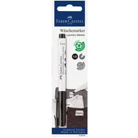 Faber-Castell Textilmarker Wäschemarker Rundspitze schwarz permanent für Textilien