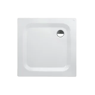 LAUFEN Duschwanne Platina Stahl inkl.Schallschutz 1000x1000x25mm weiß, H2150040000401 H2150040000401