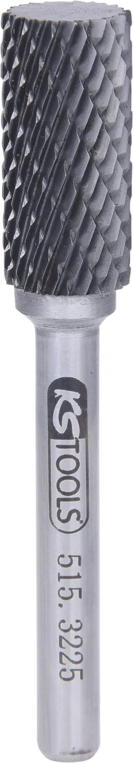 KS Tools HM Zylinder-Frässtift Form A ohne Stirnverzahnung - 515.3225