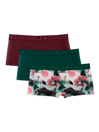 Chicamala Boxer – 3er-Pack – Unterwäsche für Mädchen