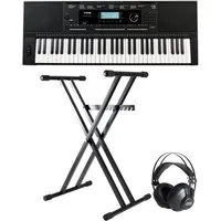 FAME Home-Keyboard (G-400 61 Tasten Keyboard Set 653 Sounds 240 Styles inklusive Kopfhörer und Ständer, Keyboards, Home Keyboard Sets), G-400, Keyboard Set, 653 Sounds