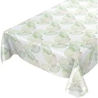 ANRO Tischdecke Wachstuchtischdecke Gartentischdecke Wachstischdecke (Einzelstück 1-tlg), Geprägt 140x100cm wasserabweisend