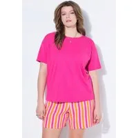 Studio Untold T-Shirt Basic-Shirt Relaxed Shape überschnittene Schultern