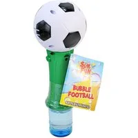 Van Manen Seifenblasenspielzeug Seifenblasen Fußball elektrischer Stab - ca. 23,5 cm
