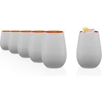 Stölzle Allzweckkiste Stölzle Lausitz Elements Weiß-Bronze 6er Set (Packung)