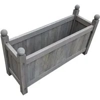 HTI-Line Pflanzkübel Pflanzkübel Heidi Medium (Stück, 1 St., 1x Pflanzkübel), Pflanztrog Blumenkübel Pflanzkasten